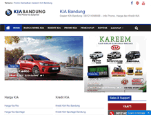 Tablet Screenshot of kia-bandung.com
